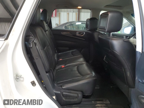 2013 Infiniti JX35 with VIN 5N1AL0MM6DC337958, listed as a Copart auction lot 54516625 with 148,614 mi miles and Salvage Title. Bid and sale history available at DreamBid. Image 11.
