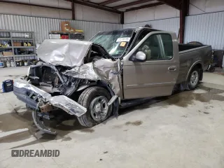 2003 Ford F-150 XL with VIN 1FTRX17W63NB22887, listed as a Copart auction lot 47218115 with 0 mi miles and Salvage Title. Bid and sale history available at carsss.com. Image 1.