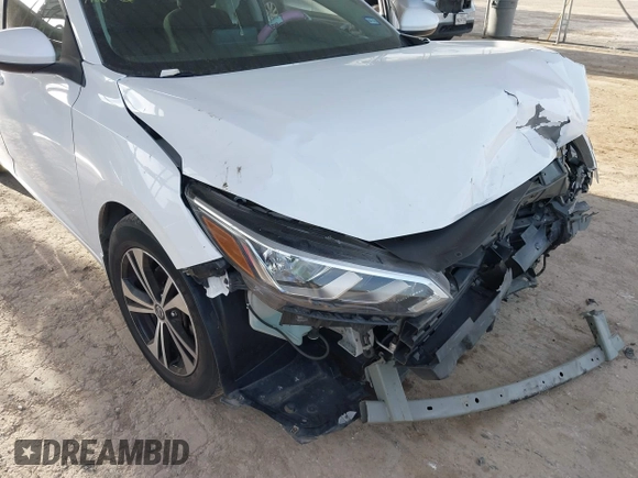 2021 Nissan Sentra SV with VIN 3N1AB8CV4MY220650, listed as a IAAI auction lot 41383290 with 87,547 mi miles and . Bid and sale history available at DreamBid. Image 6.