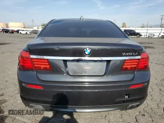 2014 BMW 7 Series 740Li with VIN WBAYE4C56ED138044, listed as a Copart auction lot 74859434 with 110,209 mi miles and Clean Title. Bid and sale history available at carsss.com. Image 6.