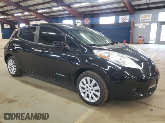 2016 Nissan LEAF S with VIN 1N4AZ0CP6GC310199, listed as a Copart auction lot 51602985 with 31,376 mi miles and Clean Title. Bid and sale history available at carsss.com. Image 4.