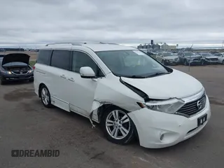 2012 Nissan Quest S z VIN JN8AE2KP4C9034426, wystawiony jako IAAI lot #42187314 z przebiegiem 221 834 mil mil oraz . Historia ofert i sprzedaży dostępna na DreamBid. Obrazek 1.
