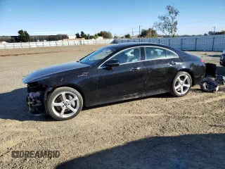 2019 Mercedes-Benz CLS with VIN WDD2J5JB3KA027974, listed as a Copart auction lot 79080404 with 52,447 mi miles and Salvage Title. Bid and sale history available at carsss.com. Image 1.