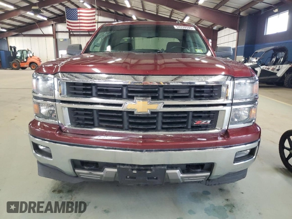 2014 Chevrolet Silverado 1500 LT with VIN 1GCUKREC9EF195006, listed as a Copart auction lot 54220595 with 165,478 mi miles and Clean Title. Bid and sale history available at DreamBid. Image 5.