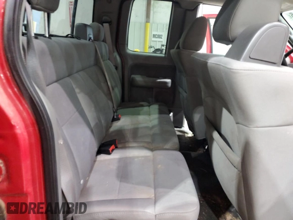 2008 Ford F-150 STX с VIN 1FTRX14W78FB43995, выставлен на аукционе Copart как лот 57146925 с пробегом 152 126 миль миль и На запчасти • Non repairable. История ставок и продаж доступна на DreamBid. Изображение 10.