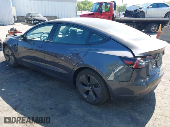 2023 Tesla Model 3 with VIN 5YJ3E1EA6PF645110, listed as a IAAI auction lot 42044357 with 24,352 mi miles and . Bid and sale history available at DreamBid. Image 3.