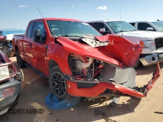 2022 Ford F-150 XL with VIN 1FTEX1CP1NKF06416, listed as a Copart auction lot 86131254 with Not provided miles and Salvage title. Bid and sale history available at DreamBid. Image 4.