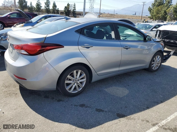 2015 Hyundai Elantra SE with VIN 5NPDH4AE7FH594741, listed as a Copart auction lot 52326435 with 110,944 mi miles and Clean Title. Bid and sale history available at carsss.com. Image 3.