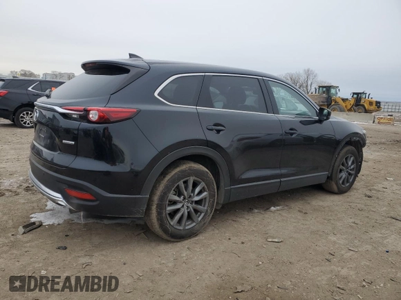2021 Mazda CX-9 Touring with VIN JM3TCBCYXM0500312, listed as a Copart auction lot 85600684 with 54,561 mi miles and Salvage Title. Bid and sale history available at carsss.com. Image 3.