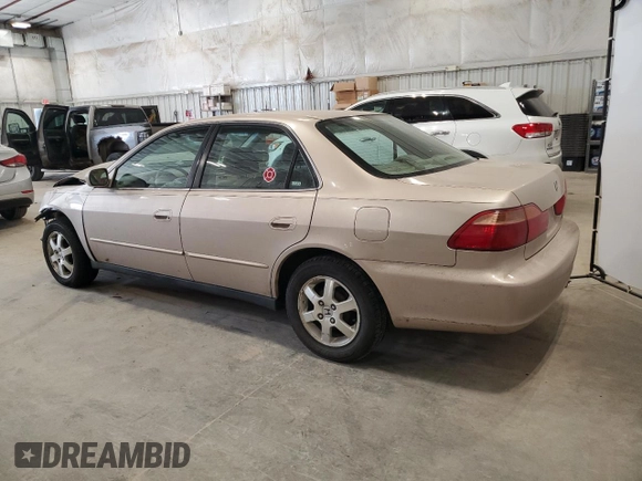 2000 Honda Accord SE with VIN 1HGCG6693YA047287, listed as a Copart auction lot 56838525 with 121,585 mi miles and Non repairable. Bid and sale history available at DreamBid. Image 2.