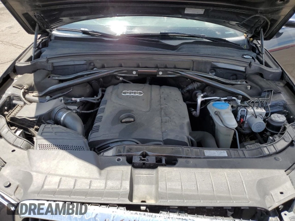 2012 Audi Q5 Premium Plus with VIN WA1LFAFP9CA112682, listed as a Copart auction lot 60702555 with 119,214 mi miles and Salvage title. Bid and sale history available at DreamBid. Image 14.