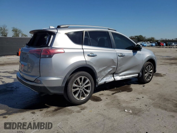2017 Toyota RAV4 Limited with VIN 2T3YFREV2HW362333, listed as a Copart auction lot 46658205 with 58,066 mi miles and Salvage Title. Bid and sale history available at carsss.com. Image 3.