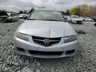 2004 Acura TSX w/Navigation with VIN JH4CL96974C035961, listed as a Copart auction lot 51262395 with 168,133 mi miles and Salvage Title. Bid and sale history available at carsss.com. Image 5.