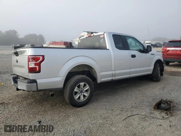 2018 Ford F-150 XL with VIN 1FTEX1CPXJKG08355, listed as a Copart auction lot 83775774 with 46,887 mi miles and Salvage Title. Bid and sale history available at carsss.com. Image 3.