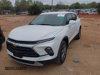 2023 Chevrolet Blazer LT with VIN 3GNKBHR45PS234006, listed as a IAAI auction lot 41927800 with 57,610 mi miles and . Bid and sale history available at DreamBid. Image 17.