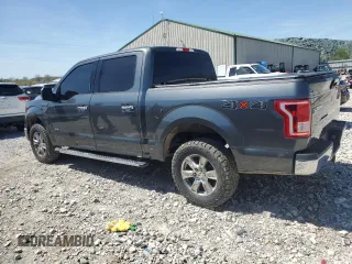 2015 Ford F-150 XLT with VIN 1FTEW1EP2FFC13389, listed as a Copart auction lot 53381205 with 185,801 mi miles and Salvage title. Bid and sale history available at DreamBid. Image 2.