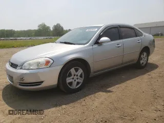 2007 Chevrolet Impala LS z VIN 2G1WB55K779386615, wystawiony jako Copart lot #60563915 z przebiegiem 137 039 mil mil oraz Szkoda całkowita • Salvage title. Historia ofert i sprzedaży dostępna na DreamBid. Obrazek 1.