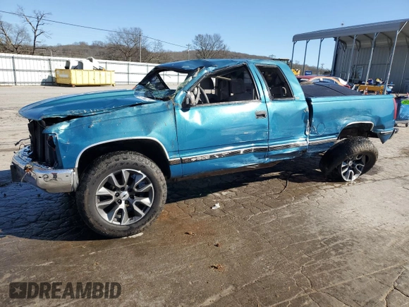 1997 Chevrolet Silverado 1500 with VIN 1GCEK19R9VE128903, listed as a Copart auction lot 49044265 with Not Provided miles and Non Repairable. Bid and sale history available at DreamBid. Image 1.