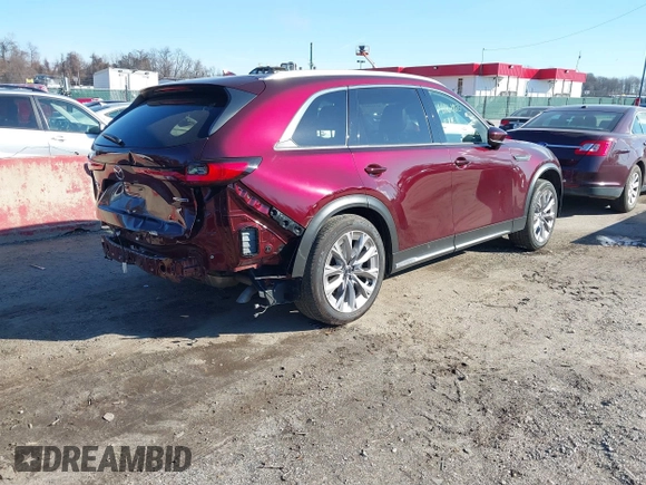 2024 Mazda CX-90 3.3 Turbo Premium Plus with VIN JM3KKEHD3R1143143, listed as a IAAI auction lot 41161865 with 15,686 mi miles. Bid and sale history available at carsss.com. Image 4.
