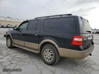 2014 Ford Expedition EL XLT with VIN 1FMJK1H51EEF27927, listed as a Copart auction lot 48127985 with 105,765 mi miles and Clean Title. Bid and sale history available at carsss.com. Image 2.
