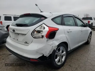 2014 Ford Focus SE with VIN 1FADP3K25EL392966, listed as a Copart auction lot 43530055 with 129,065 mi miles and Salvage Title. Bid and sale history available at carsss.com. Image 3.
