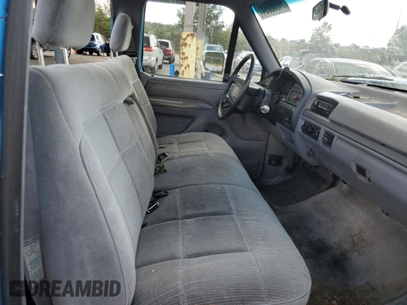 1994 Ford F-150 with VIN 1FTEF15N3RNB71680, listed as a Copart auction lot 74338084 with 236,921 mi miles and Salvage Title. Bid and sale history available at carsss.com. Image 10.