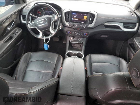 2020 GMC Terrain SLT with VIN 3GKALPEV1LL104405, listed as a Copart auction lot 54745105 with 65,586 mi miles and Salvage title. Bid and sale history available at DreamBid. Image 8.