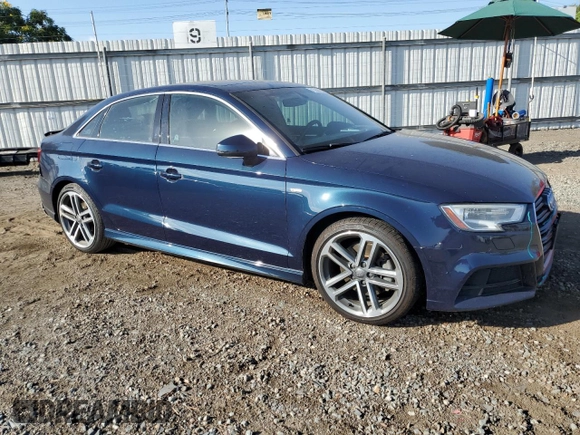 2017 Audi A3 Sedan Premium Plus with VIN WAUGUGFF3H1038266, listed as a Copart auction lot 71200734 with 105,768 mi miles and Salvage Title. Bid and sale history available at carsss.com. Image 4.