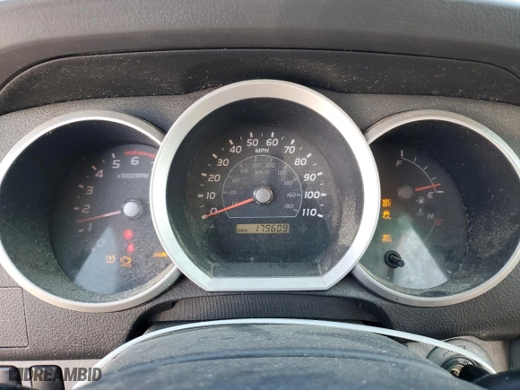 2006 Toyota 4Runner SR5 with VIN JTEBU14RX60100350, listed as a Copart auction lot 48985405 with 179,609 mi miles and Salvage Title. Bid and sale history available at carsss.com. Image 9.