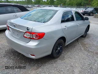2013 Toyota Corolla L with VIN 2T1BU4EE7DC967872, listed as a IAAI auction lot 42247270 with 213,671 mi miles and . Bid and sale history available at DreamBid. Image 4.