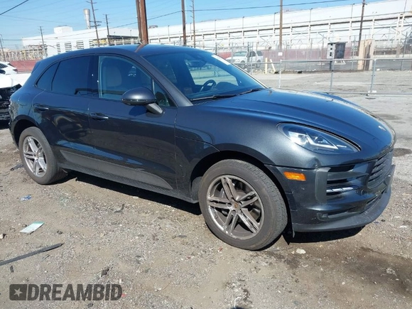 2021 Porsche Macan with VIN WP1AA2A58MLB04780, listed as a IAAI auction lot 41674377 with 55,946 mi miles and . Bid and sale history available at DreamBid. Image 1.