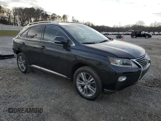 2015 Lexus RX 350 with VIN 2T2ZK1BAXFC206563, listed as a Copart auction lot 85767754 with 76,958 mi miles and Salvage Title. Bid and sale history available at DreamBid. Image 4.