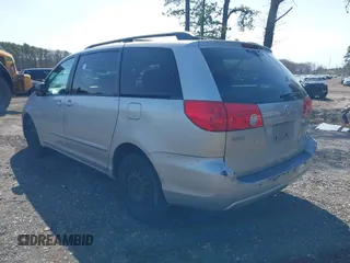 2007 Toyota Sienna CE with VIN 5TDZK23C67S096954, listed as a IAAI auction lot 41853962 with 185,852 mi miles. Bid and sale history available at carsss.com. Image 6.