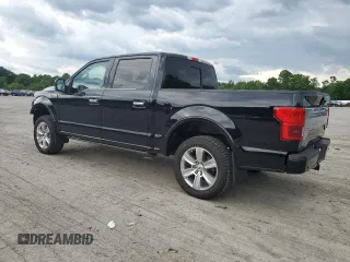 2018 Ford F-150 XL with VIN 1FTEW1E56JFA90851, listed as a Copart auction lot 61972205 with 130,236 mi miles and Salvage title. Bid and sale history available at DreamBid. Image 2.