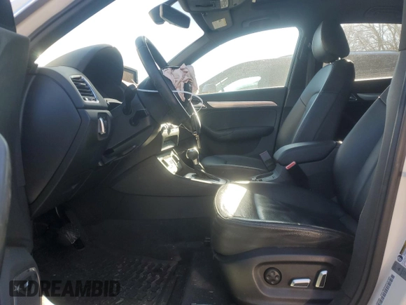 2017 Audi Q3 Prestige with VIN WA1GCCFS3HR015402, listed as a Copart auction lot 87809225 with 35,473 mi miles and Salvage Title. Bid and sale history available at carsss.com. Image 7.