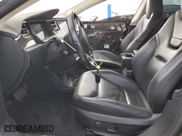 2016 Tesla Model S 70 kWh Battery with VIN 5YJSA1E19GF131999, listed as a Copart auction lot 49355665 with 96,978 mi miles and Salvage Title. Bid and sale history available at carsss.com. Image 7.