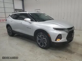 2022 Chevrolet Blazer RS with VIN 3GNKBERS8NS148215, listed as a Copart auction lot 47894565 with 47,070 mi miles and Clean Title. Bid and sale history available at carsss.com. Image 4.