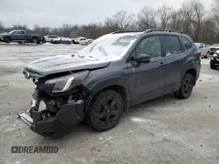 2022 Subaru Forester Wilderness with VIN JF2SKAMC3NH504579, listed as a Copart auction lot 83747904 with 66,879 mi miles and Salvage Title. Bid and sale history available at carsss.com. Image 1.