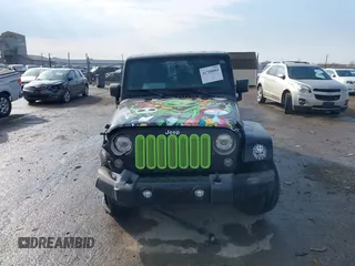 2017 Jeep Wrangler Unlimited Sahara with VIN 1C4BJWEG5HL520140, listed as a IAAI auction lot 41708084 with 74,906 mi miles. Bid and sale history available at carsss.com. Image 13.