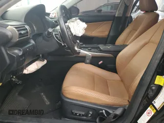 2015 Lexus IS 250 z VIN JTHBF1D29F5072852, wystawiony jako Copart lot #59320505 z przebiegiem Nie podano mil oraz Szkoda całkowita • Salvage title. Historia ofert i sprzedaży dostępna na DreamBid. Obrazek 7.