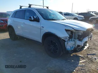 2017 Mitsubishi Outlander Sport ES 2.0 with VIN JA4AR3AU2HZ040420, listed as a IAAI auction lot 41217474 with 124,664 mi miles. Bid and sale history available at carsss.com. Image 1.