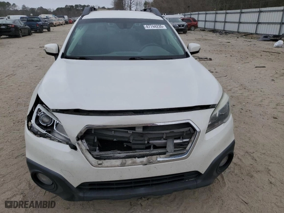 2017 Subaru Outback Premium with VIN 4S4BSAFC7H3202723, listed as a Copart auction lot 47744235 with 137,440 mi miles and Salvage Title. Bid and sale history available at carsss.com. Image 5.