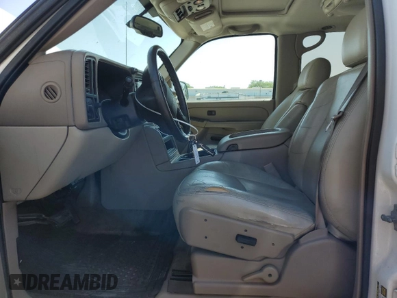 2005 GMC Yukon XL SLT with VIN 3GKEC16Z05G111292, listed as a Copart auction lot 54065225 with 154,299 mi miles and Salvage Title. Bid and sale history available at carsss.com. Image 7.