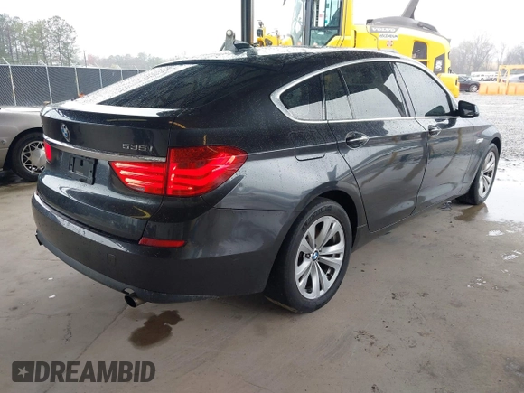2011 BMW 5 Series 535i Gran Turismo with VIN WBASN2C53BC201662, listed as a IAAI auction lot 41767956 with 172,836 mi miles and . Bid and sale history available at carsss.com. Image 4.