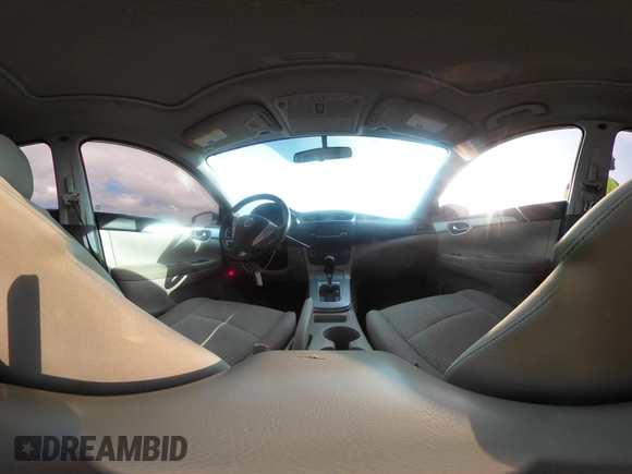 2015 Nissan Sentra SR with VIN 3N1AB7AP8FY257900, listed as a IAAI auction lot 42130428 with 153,060 mi miles and . Bid and sale history available at DreamBid. Image 19.