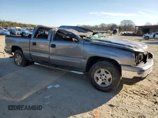 2006 Chevrolet Silverado 1500 LT1 with VIN 2GCEK13NX61197611, listed as a Copart auction lot 47268635 with 166,306 mi miles and Salvage Title. Bid and sale history available at DreamBid. Image 4.