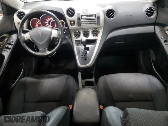 2009 Pontiac Vibe z VIN 5Y2SM67099Z410763, wystawiony jako Copart lot #57608015 z przebiegiem 172 308 mil mil oraz Tytuł czysty. Historia ofert i sprzedaży dostępna na DreamBid. Obrazek 8.
