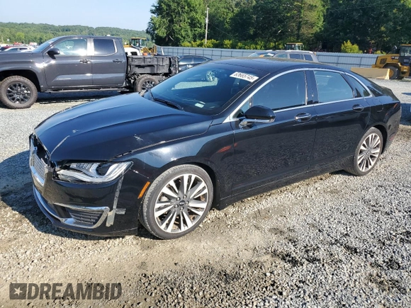2018 Lincoln MKZ Reserve with VIN 3LN6L5E95JR622838, listed as a Copart auction lot 63665745 with 83,293 mi miles and Salvage title. Bid and sale history available at DreamBid. Image 1.