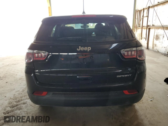2019 Jeep Compass Sport with VIN 3C4NJCAB8KT622274, listed as a Copart auction lot 55503185 with 36,083 mi miles and Clean title. Bid and sale history available at DreamBid. Image 6.
