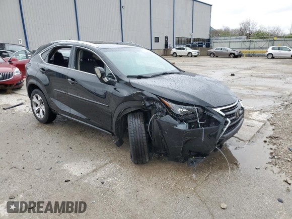 2017 Lexus NX with VIN JTJYARBZ1H2055358, listed as a Copart auction lot 50784545 with 7,719 mi miles and Salvage Title. Bid and sale history available at carsss.com. Image 4.